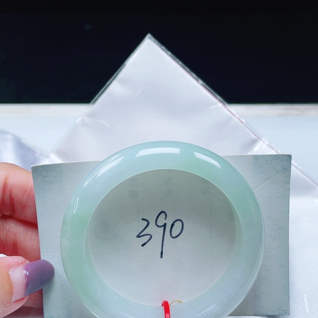 翡翠未镶嵌手镯缅甸翡翠52+