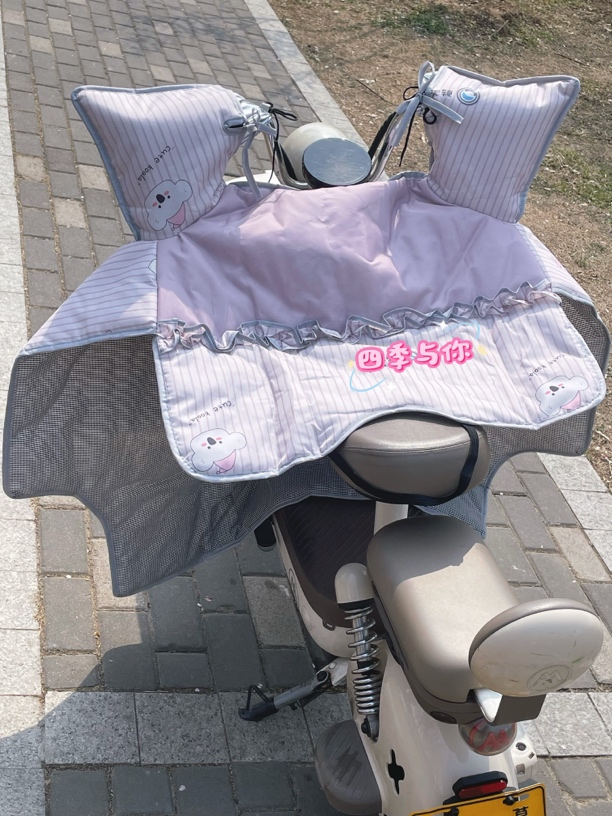 电动车四季款挡风被中厚防水保暖防风遮阳罩四季通用