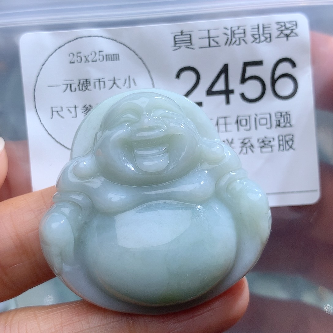翡翠颈饰未镶嵌2456。