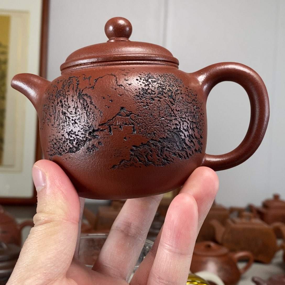 茶壶紫砂原矿泥料传统工艺制作