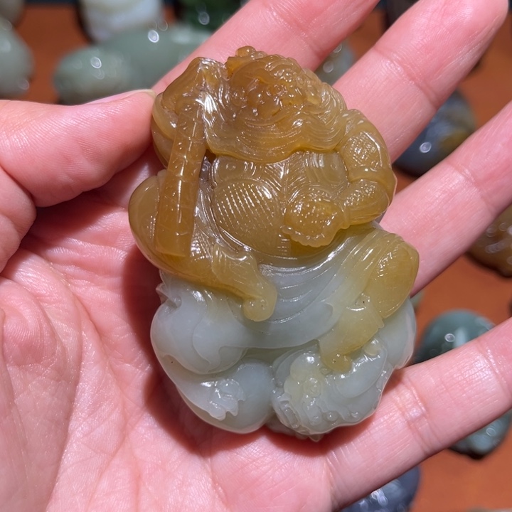 和田玉把件未镶嵌