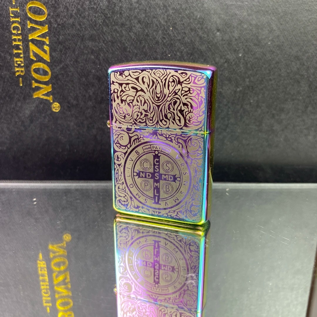 幻彩康斯坦丁双面防风煤油打火机创意男士精美礼物