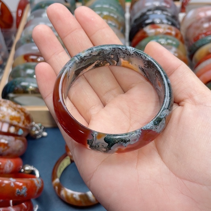 【闪购商品】玛瑙/玉髓手镯未镶嵌?**子58