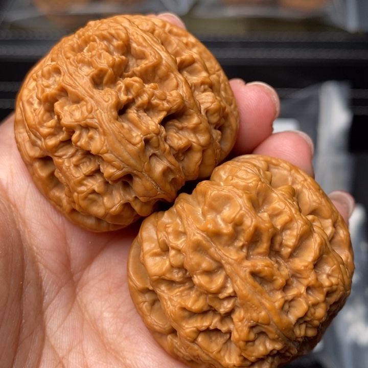 文玩核桃把件43粗筋