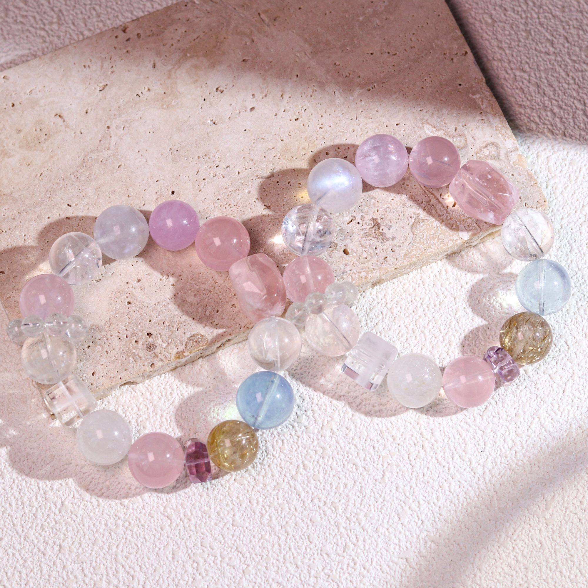 预售 大颗粒高定多宝手链 XL867 多样性发一 颜色微差