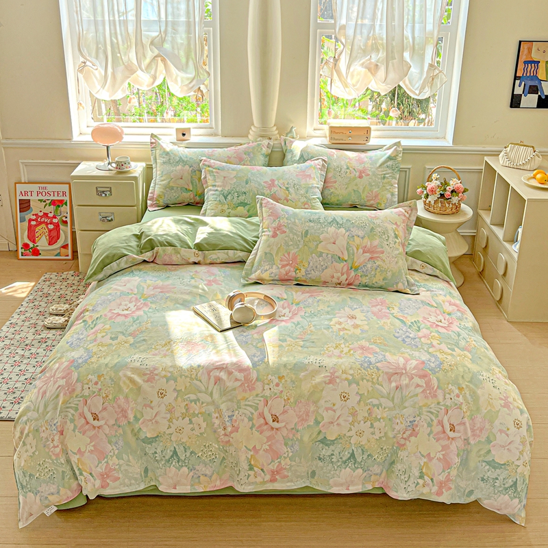 【被套】秋冬全棉被套单件亲肤柔软多尺寸单人双人被罩