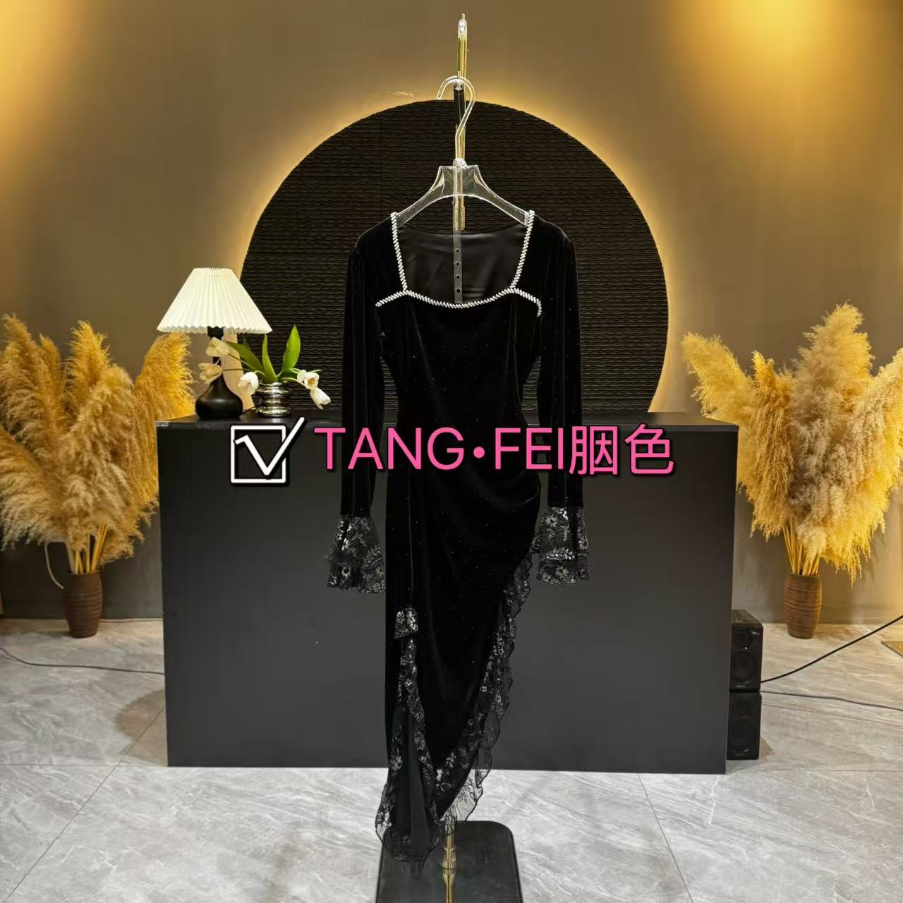 【南法假日】MY0034轻奢优雅显瘦连衣裙