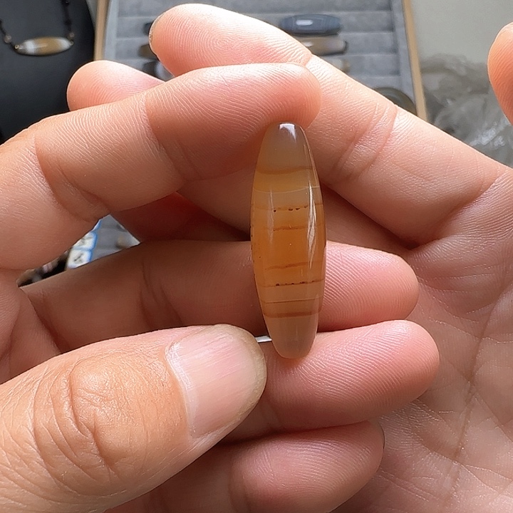 不***.玛瑙/玉髓吊坠(不含链)未镶嵌