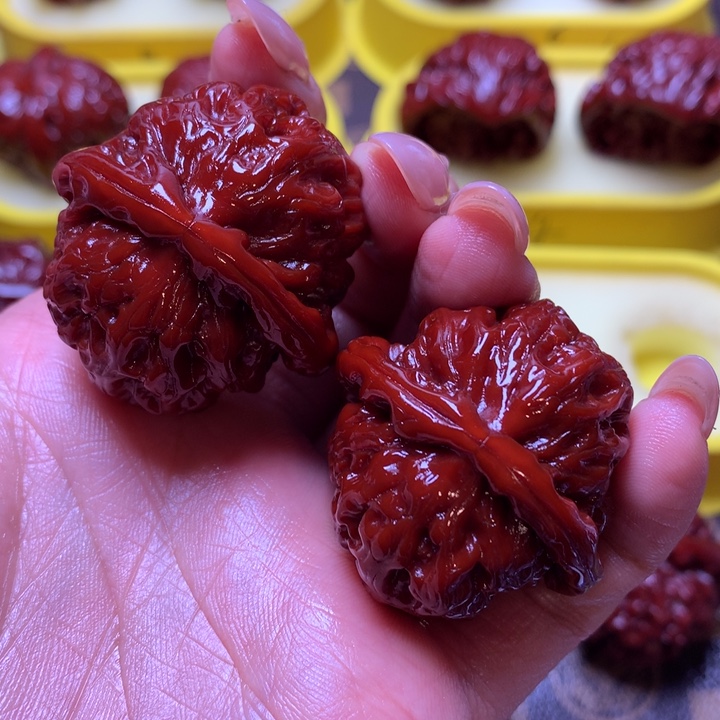 文玩核桃吊坠生****）白狮子39