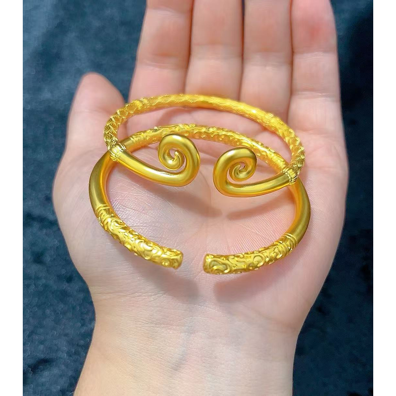 合金手镯 手镯金色镯子金箍棒紧箍咒情侣款（点进去选款式）