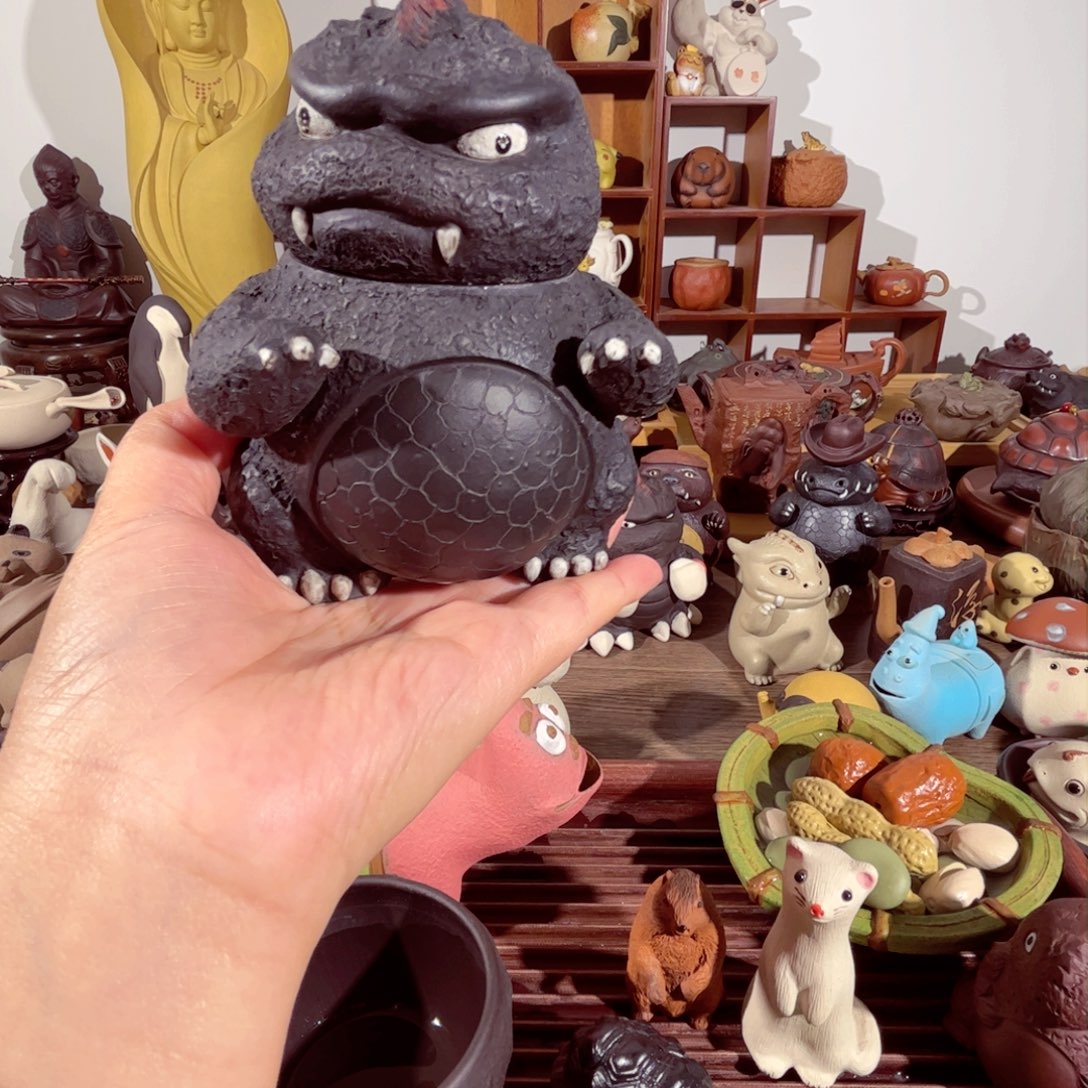 紫砂茶壶彭*宴纯手工制作过程非常