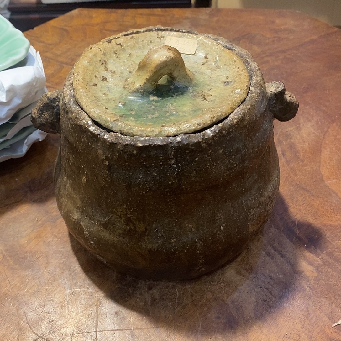 陶瓷小六古美术工艺品