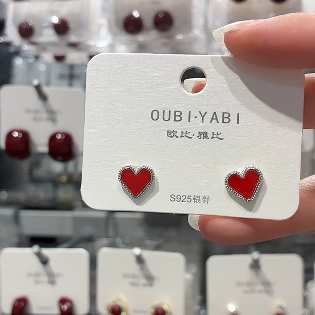 合金耳饰 耳饰直播链接B  