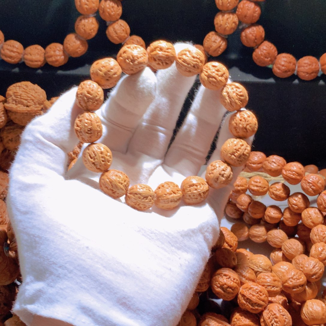 文玩核桃手串粗筋蚂蚁