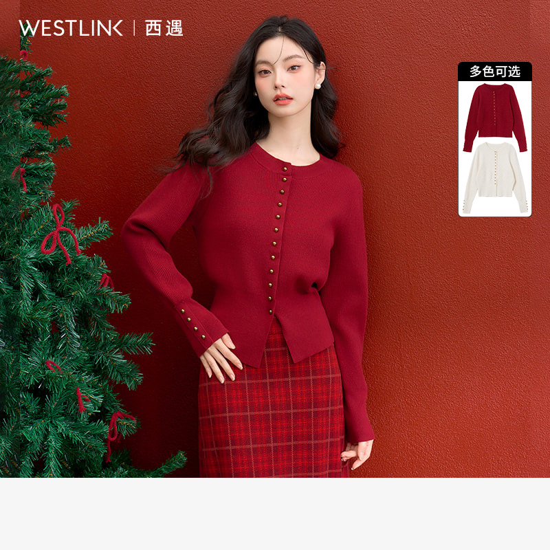 西遇法式气质单排扣女2025冬季新款通勤百搭软糯短外套