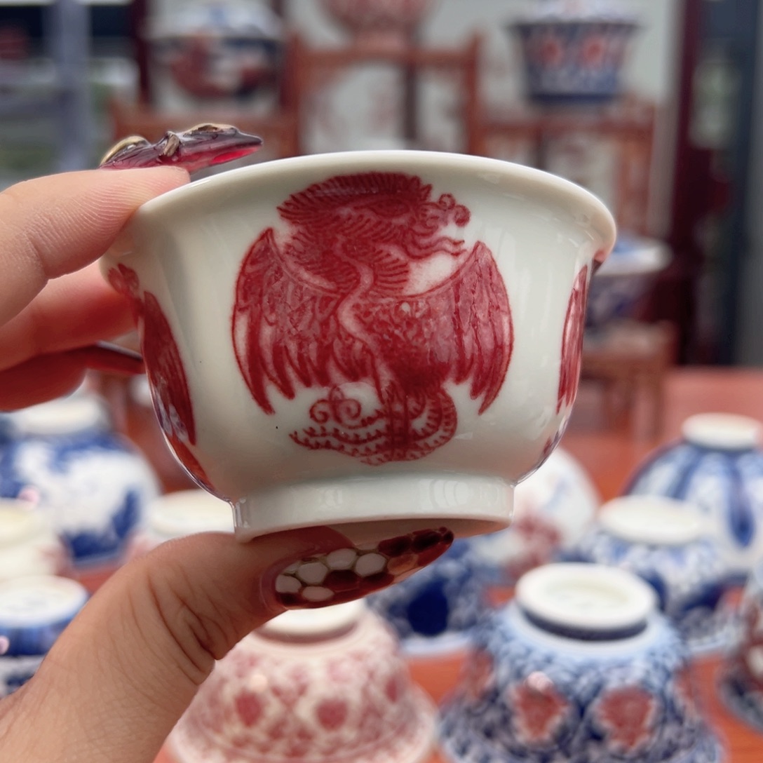 杯子景德镇毛仔柴窑主人杯