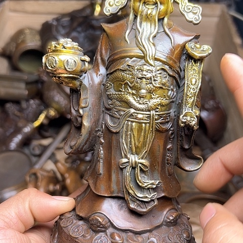 铜制工艺把玩摆件