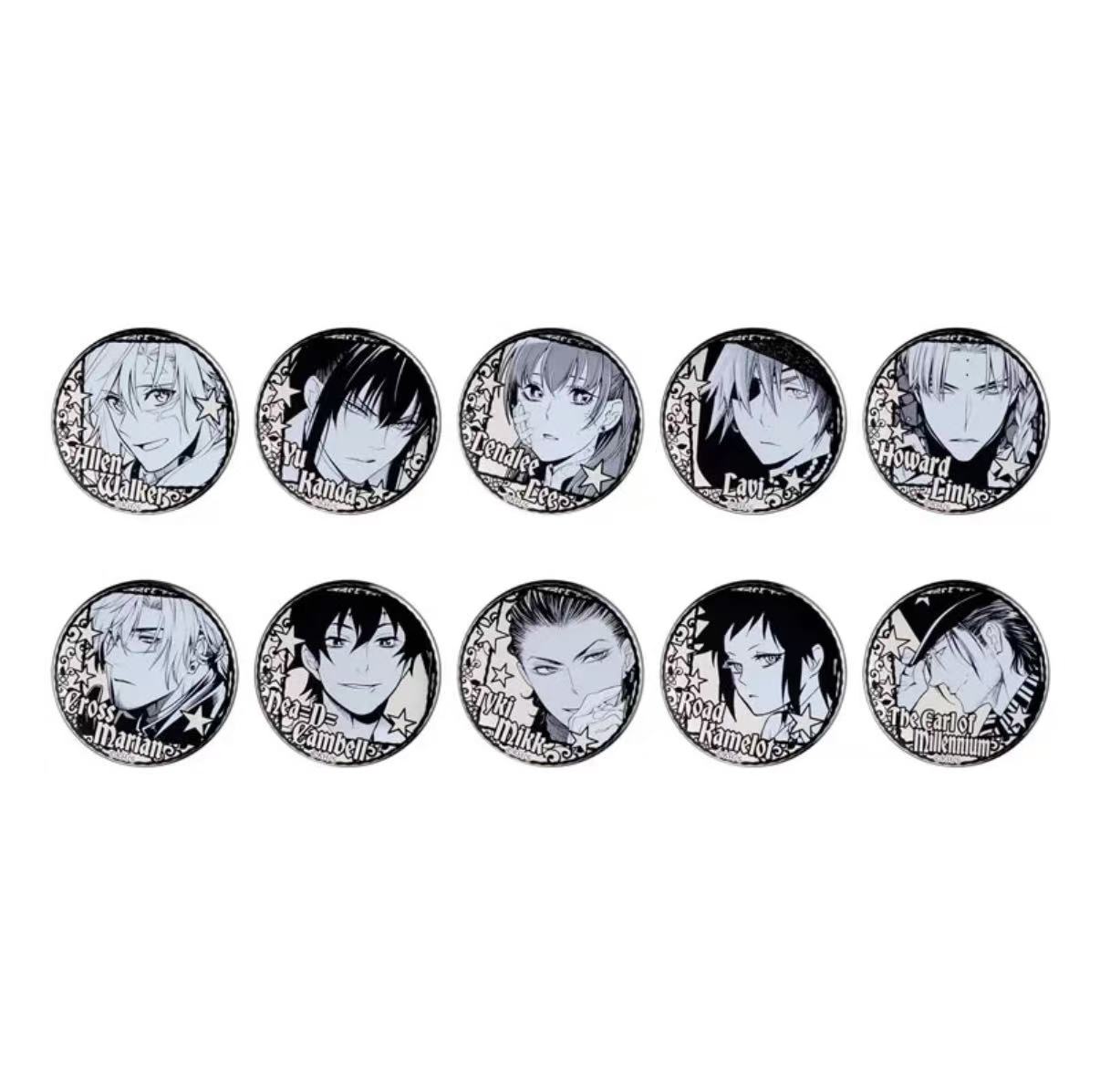 【驱魔少年】雕银 吧唧 徽章