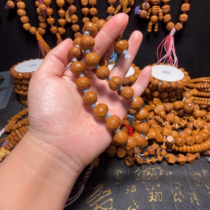 六****手串桃核屁桃手持21颗