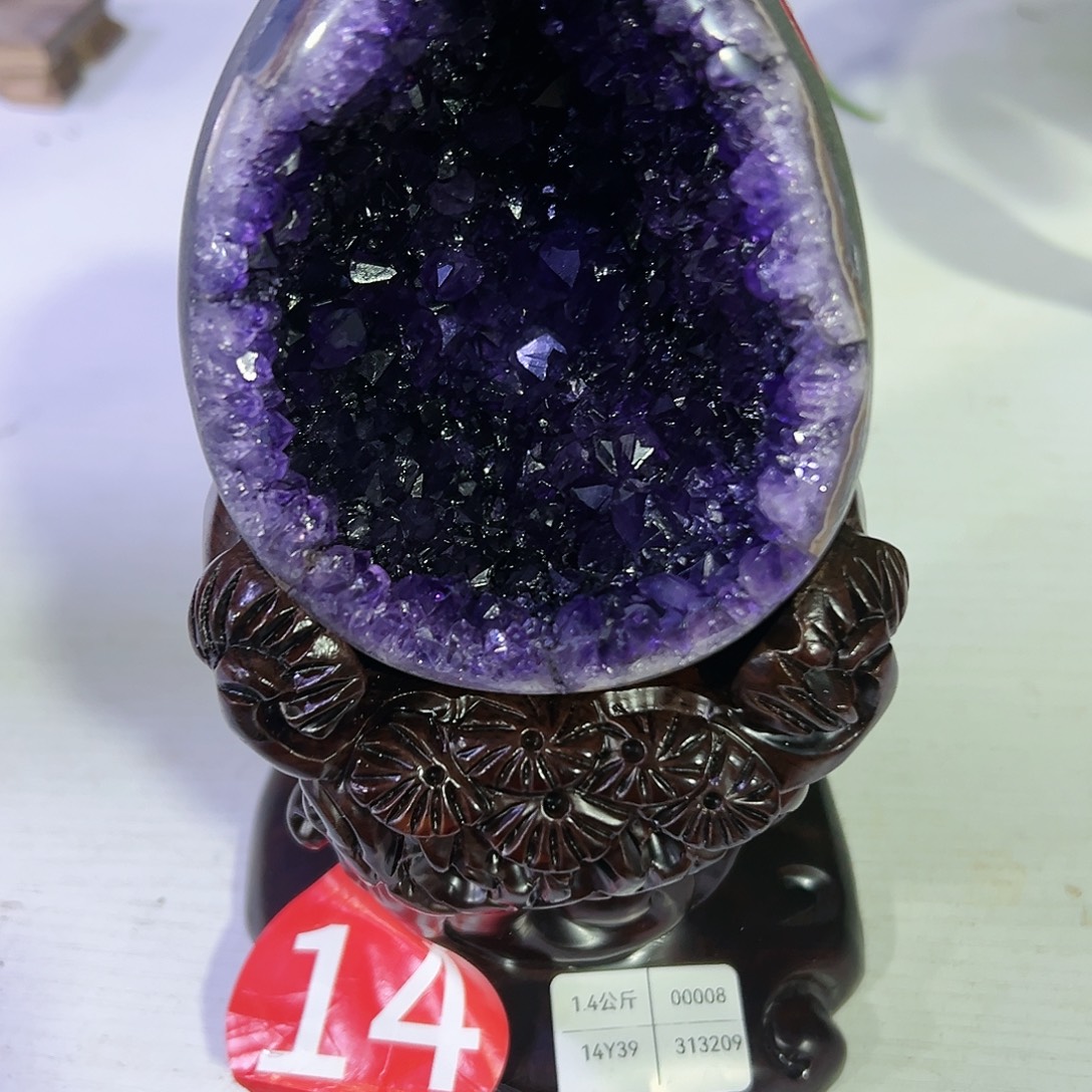 未镶嵌紫晶大型摆件（非配饰）