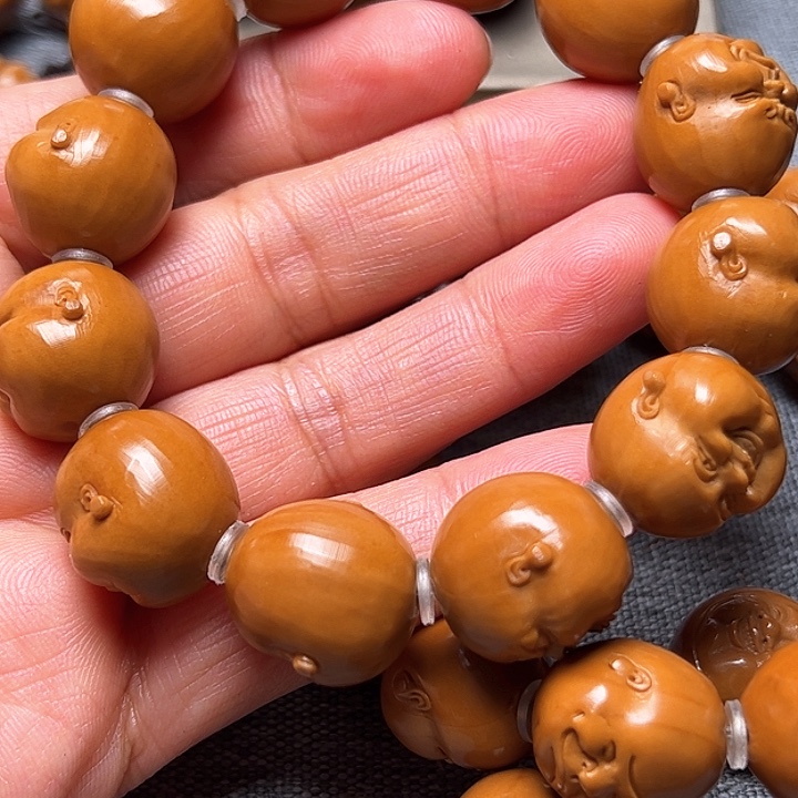 橄榄核手串/手链岩*人生百态