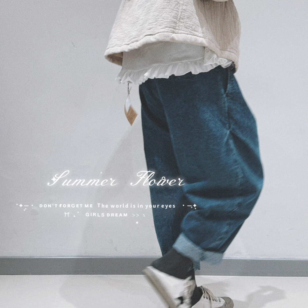 夏小朵 秋冬牛仔神裤2.0 休闲百搭时尚潮流小众设计牛仔裤