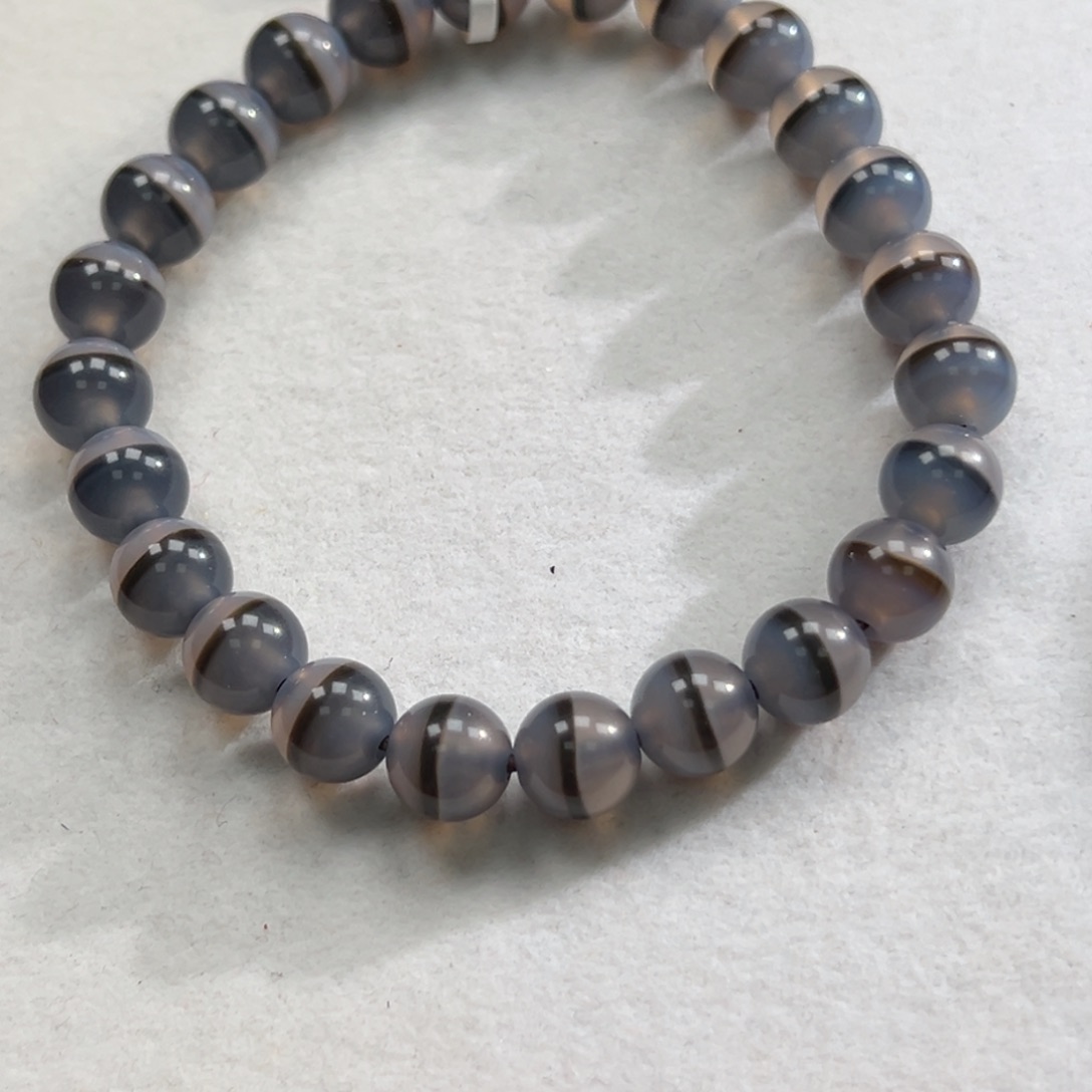 玛瑙/玉髓未镶嵌手链