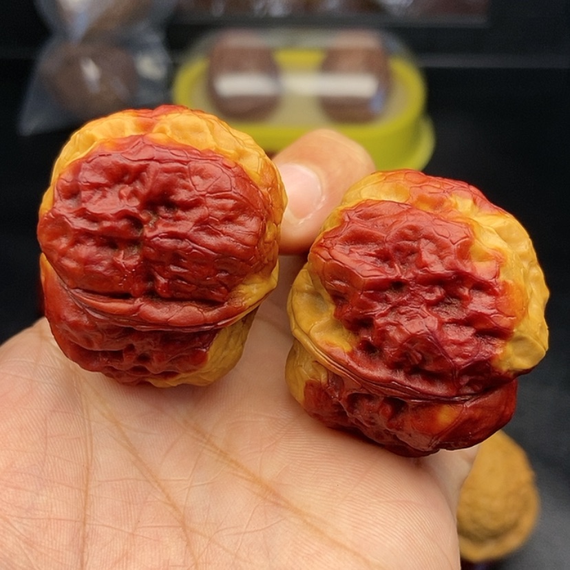 【闪购商品】把件文玩核桃40尺方尊妖蟾