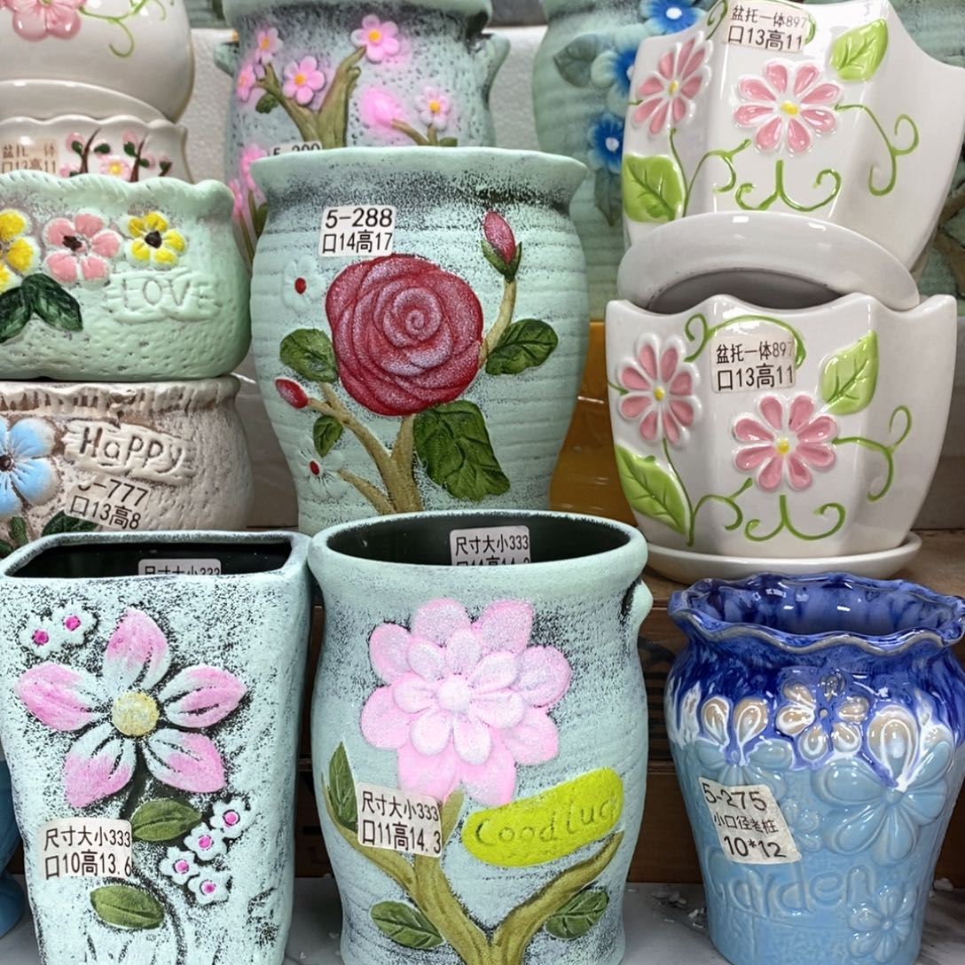 @夏西陶瓷花盆@@5