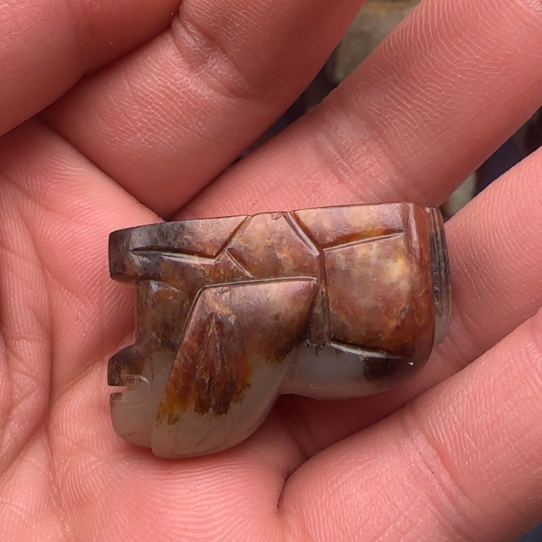 和田玉手链未镶嵌九*