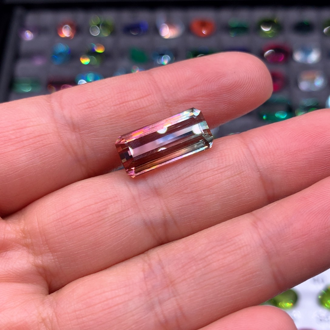 碧玺珠宝半成品未镶嵌