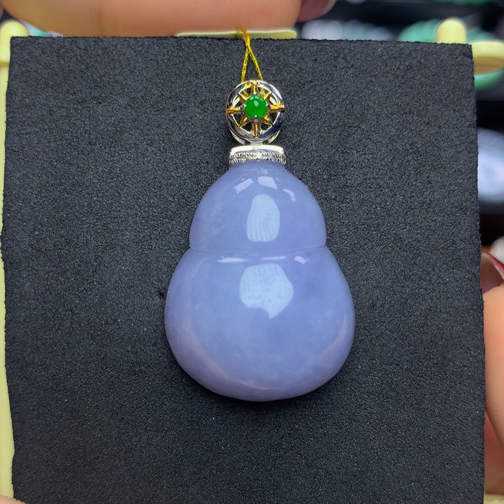 翡翠手链18K金镶嵌翡翠