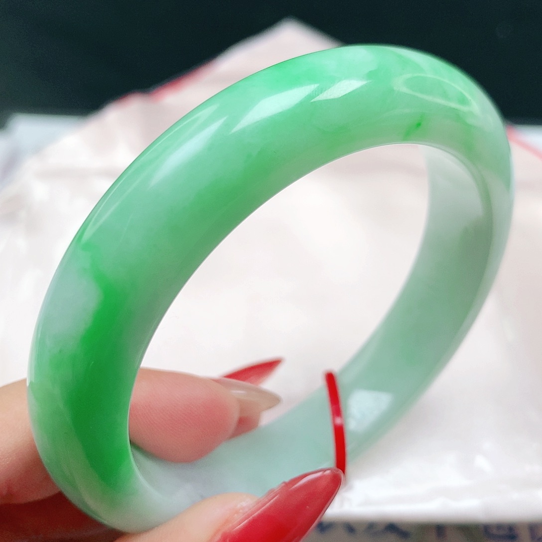 未镶嵌手镯翡翠文*6006