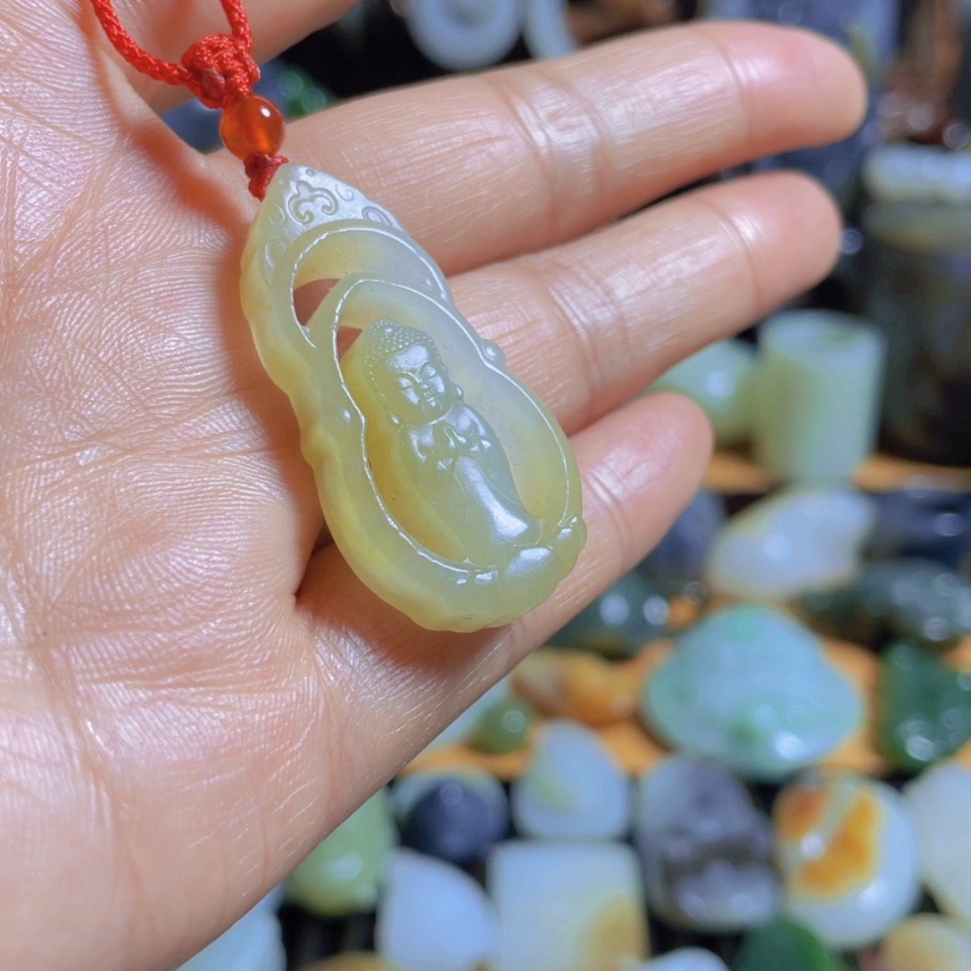 和田玉挂件未镶嵌