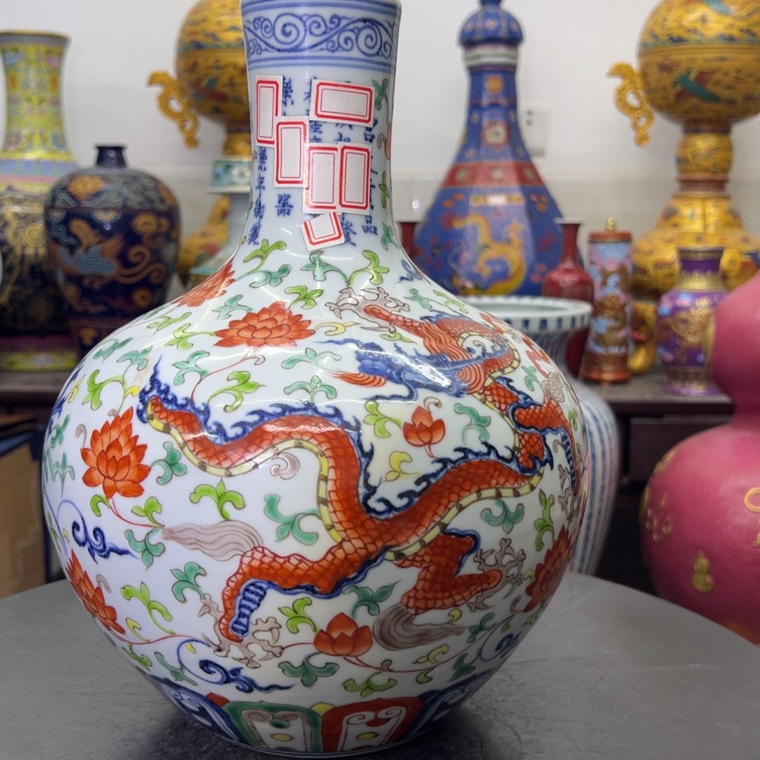 精美陶瓷摆件立件