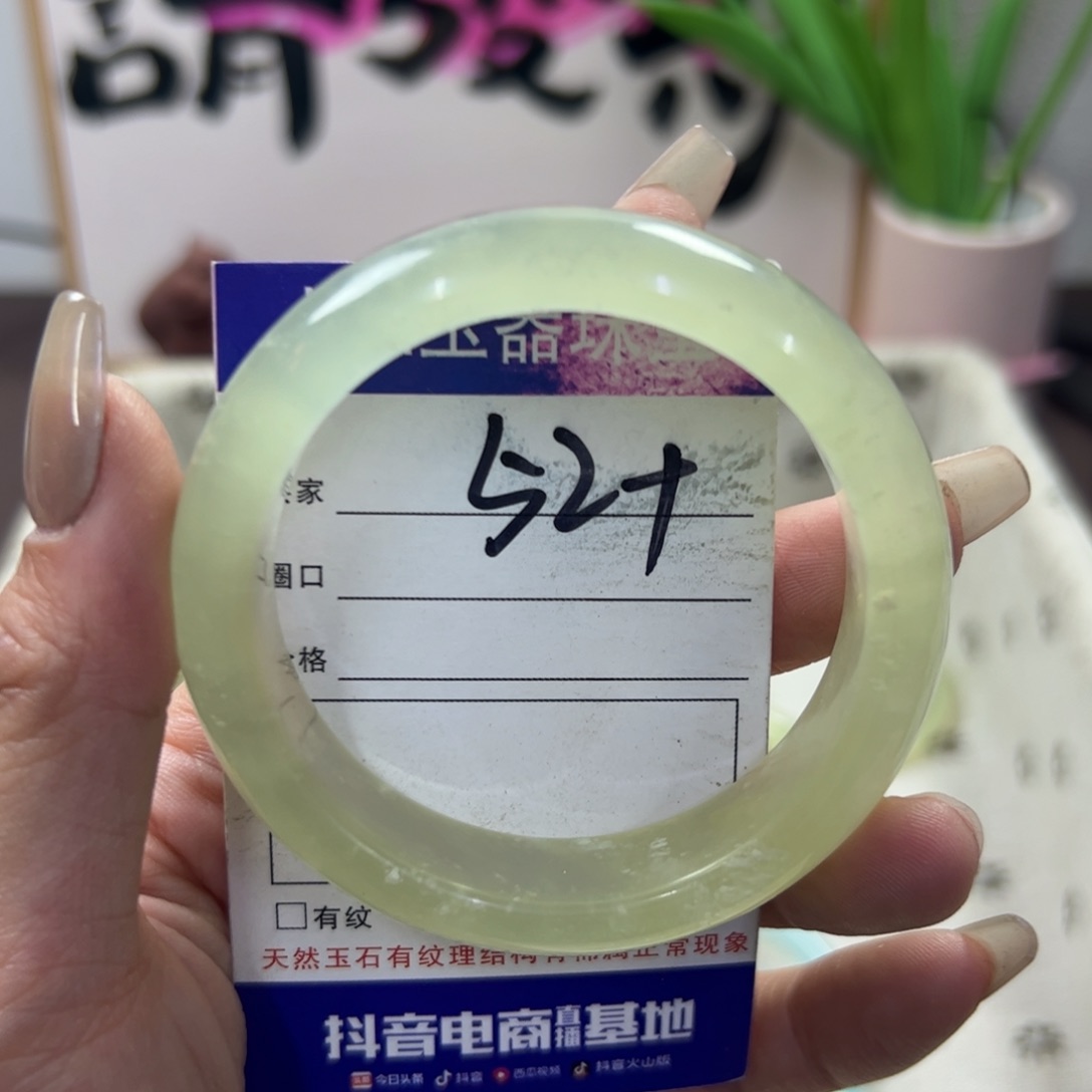 蛇纹石玉手镯未镶嵌352