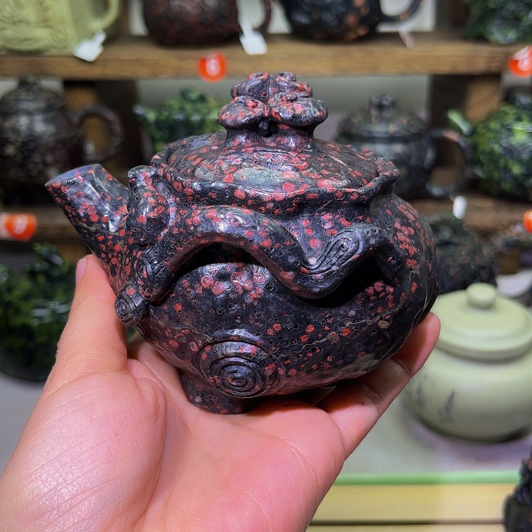 用****4石材梅花玉安山玉精品