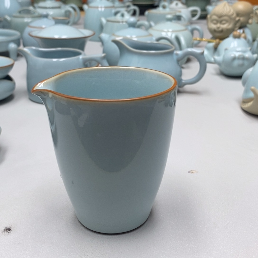 得*儿微瑕直口公道杯无礼盒