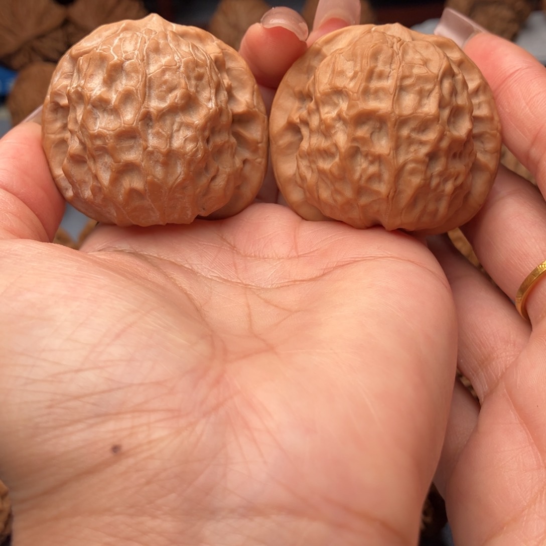 文玩核桃把件敦煌狮子头43