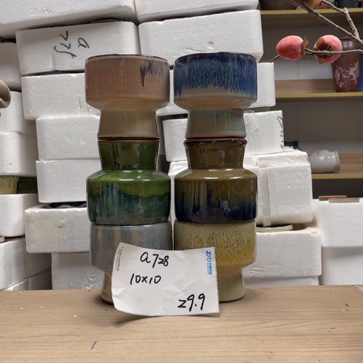 粗陶多肉花盆微瑕728