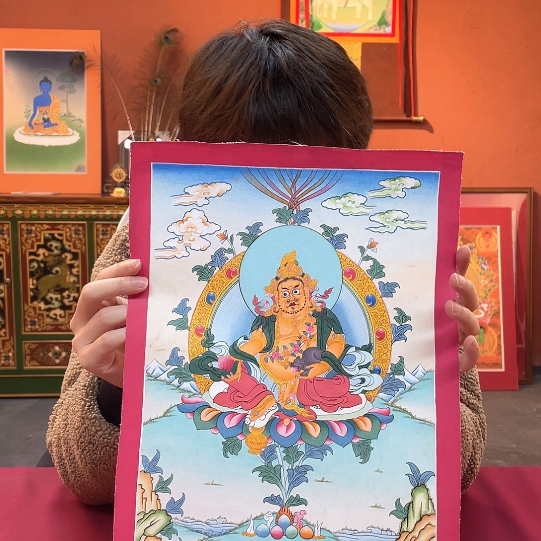 装裱画25×35黄财纯手绘