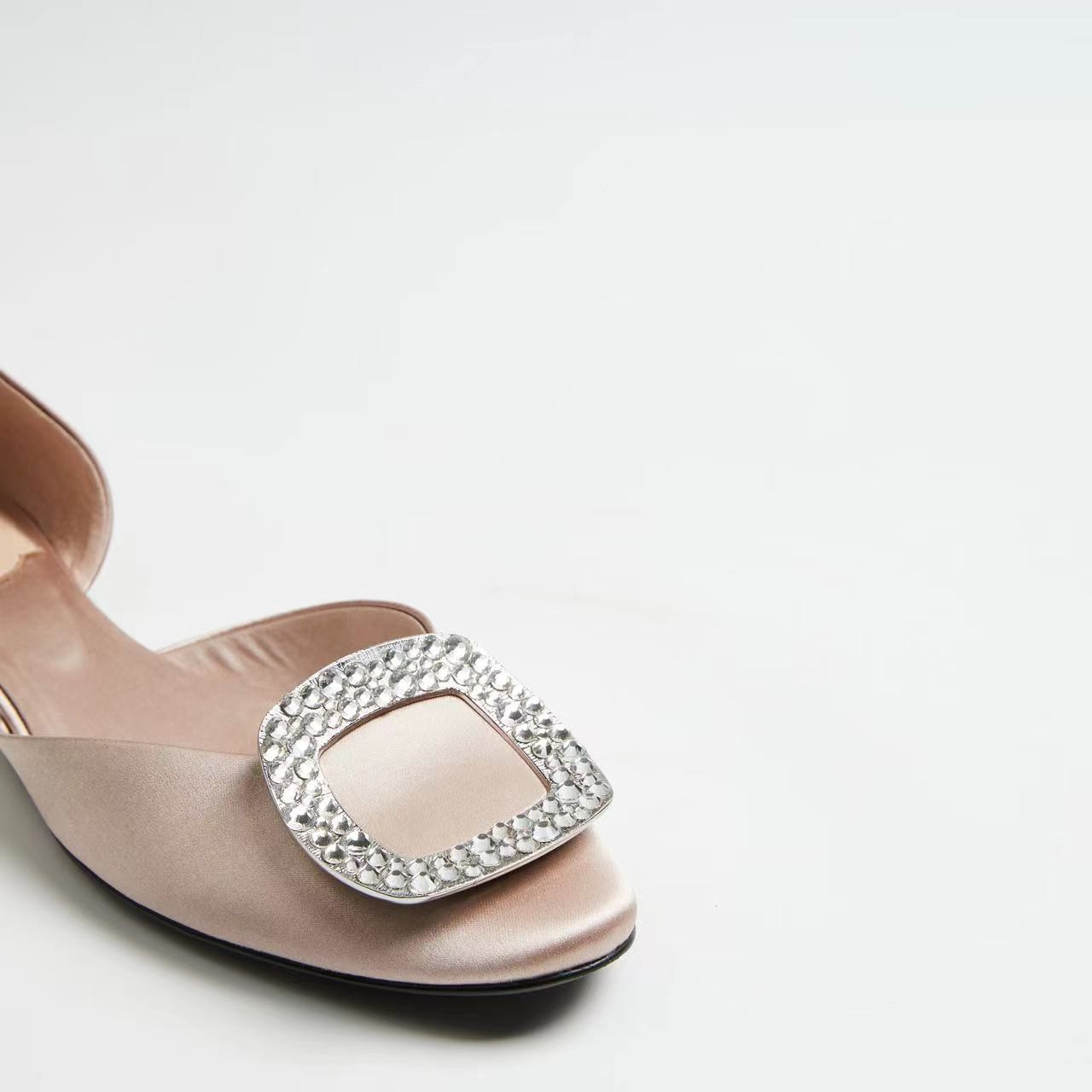 【Y 小蛮腰】时尚浅口包头平底气质优雅后包女士单鞋