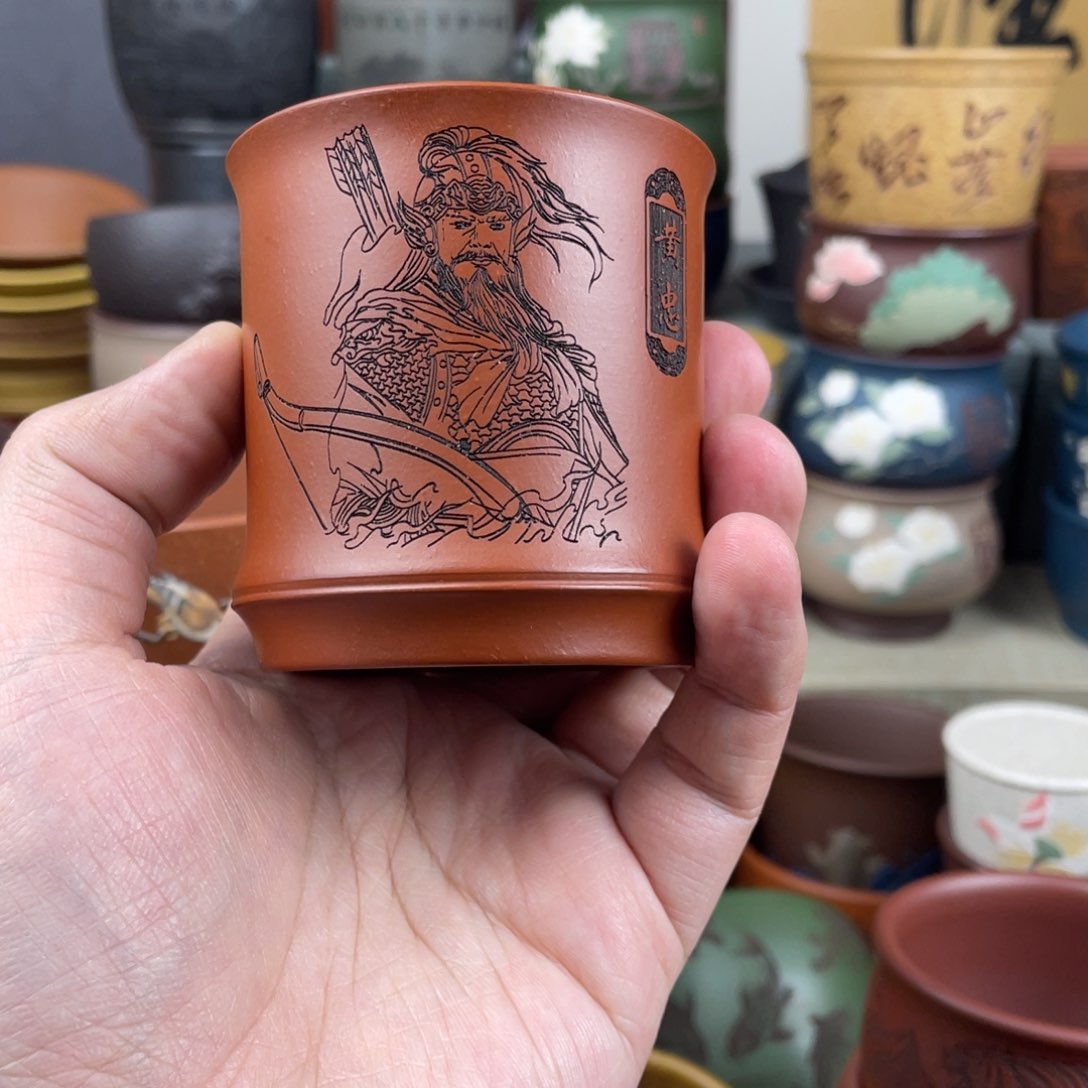 紫砂茶杯紫砂茶杯