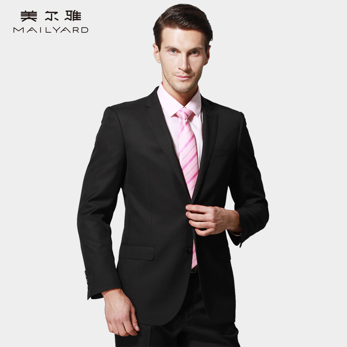 MAILYARD/美尔雅西服套装男羊毛商务男士西服西装礼服职281
