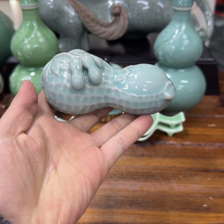 龙泉青瓷茶具微瑕5051