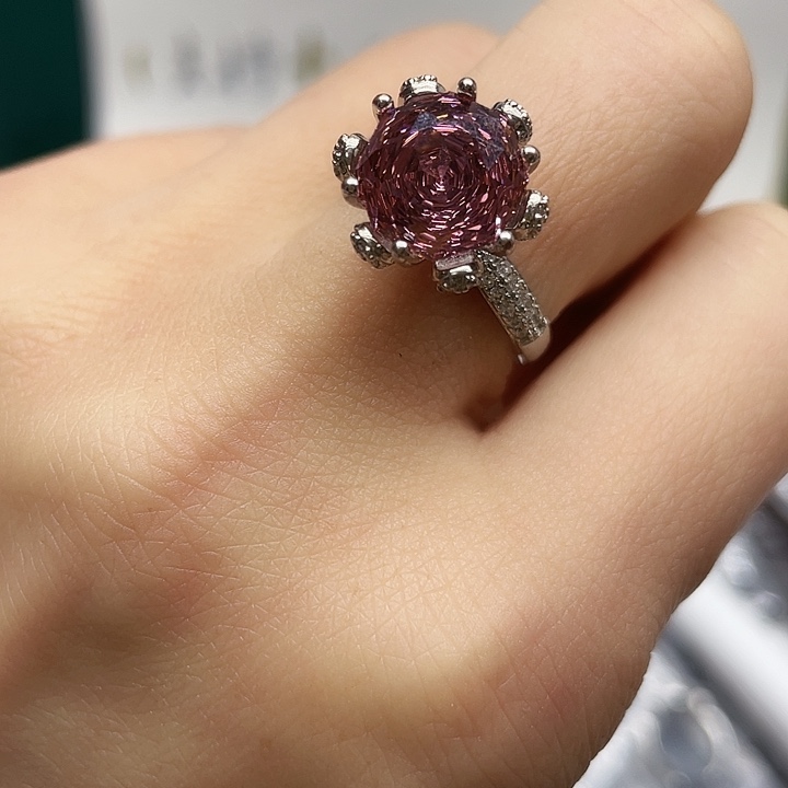 1碧玺（处理）15圈口