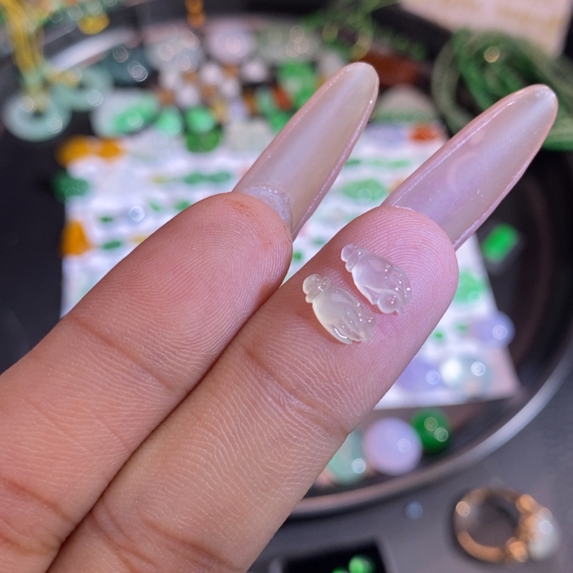 【闪购商品】翡翠挂件未镶嵌佛手