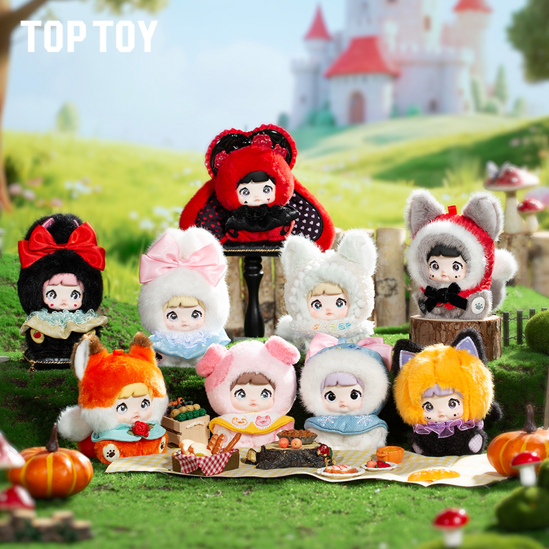 【明星同款】TOPTOY Nommi糯米儿童话镇盲盒跳进兔子洞潮玩手办挂件