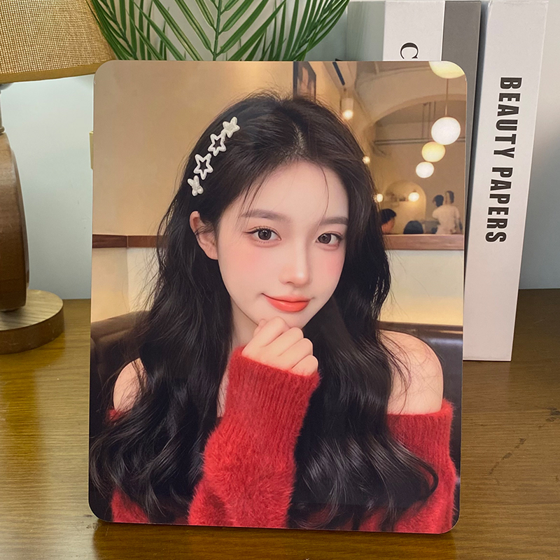 【粉丝专属 买一送一】定制大韩水晶情侣相框摆台婚纱照全家福相册