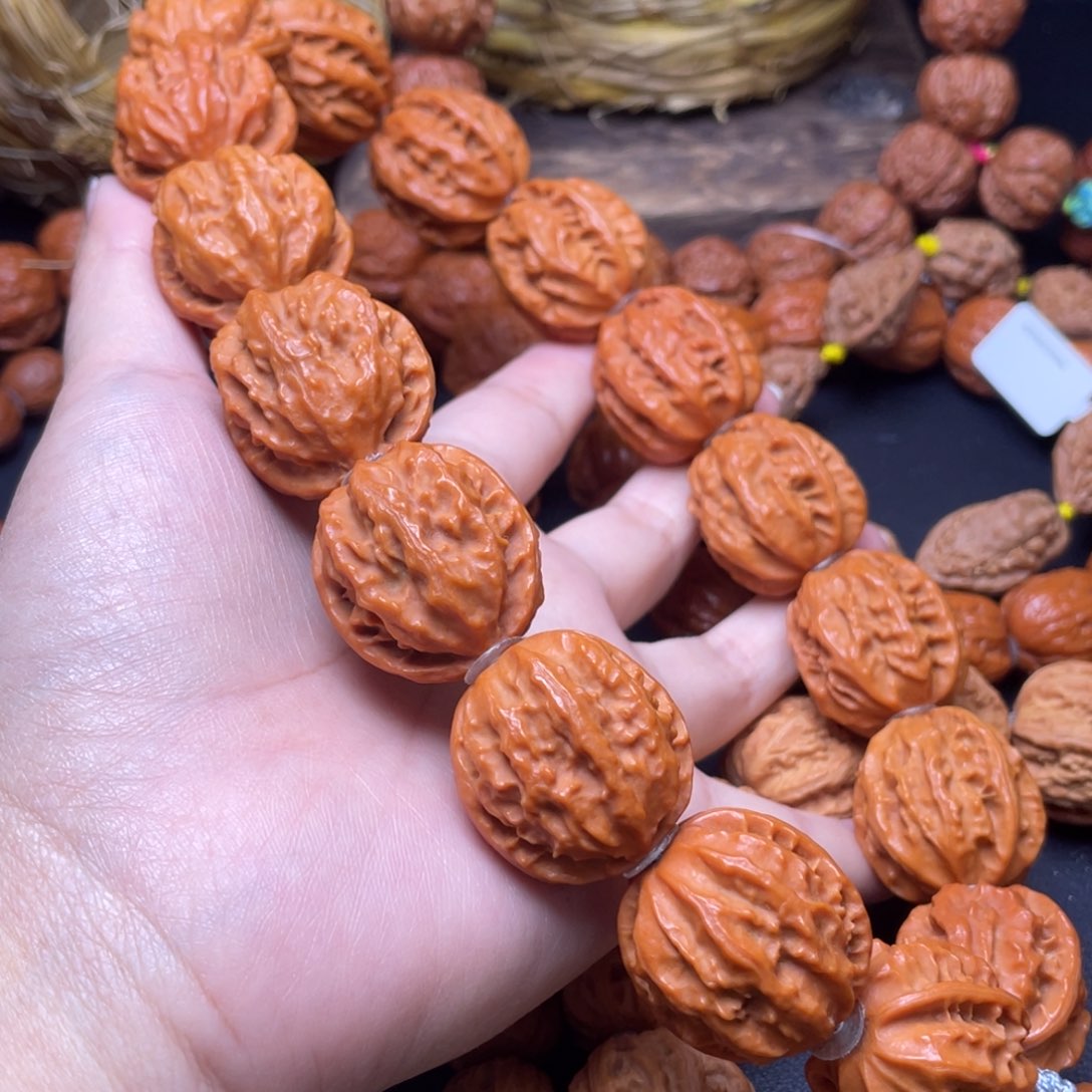 文玩核桃手串八棱大手持